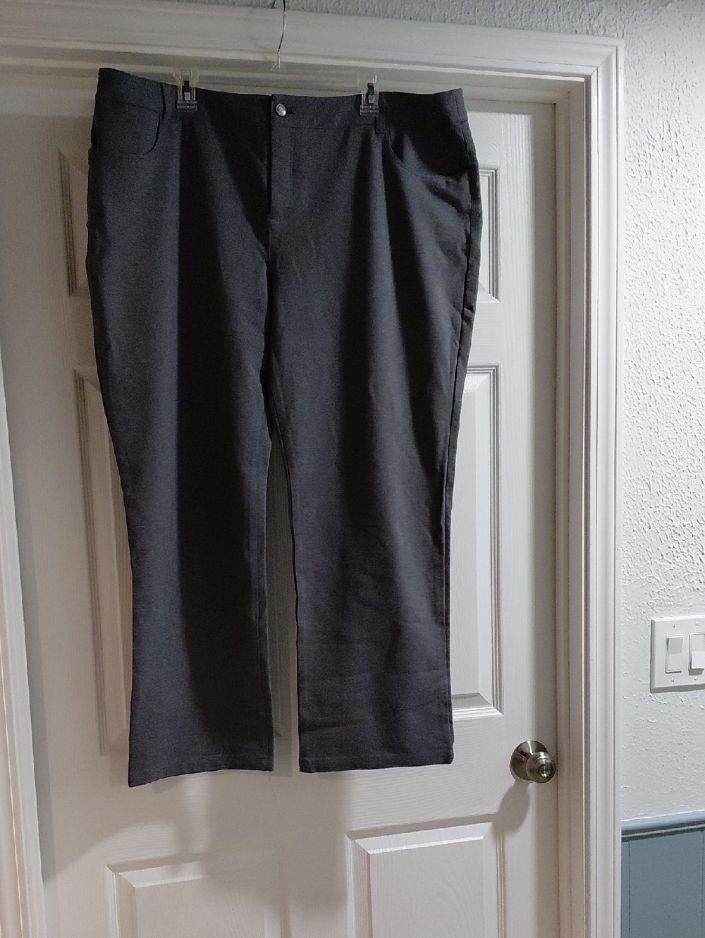 Talbots Women's Gray  Straight-Leg Dress Pants